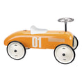 Load image into Gallery viewer, Vilac foot-operated metal retro car, orange