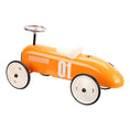 Load image into Gallery viewer, Vilac foot-operated metal retro car, orange