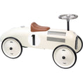 Load image into Gallery viewer, Vilac foot-operated metal retro car, cream color