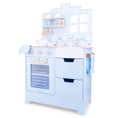 Load image into Gallery viewer, New Classic Toys blue play kitchen
