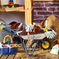 Load image into Gallery viewer, The Little Gardener _ Vilac toy wheelbarrow made of metal