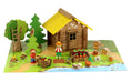 Load image into Gallery viewer, Jeujura wooden building toy - Nature's House