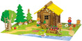 Load image into Gallery viewer, Jeujura wooden building toy - Nature's House