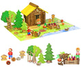 Load image into Gallery viewer, Jeujura wooden building toy - Nature's House