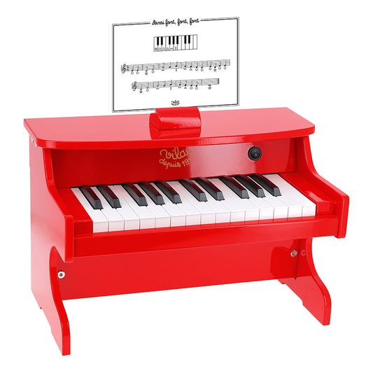 Vilac piros elektromos zongora