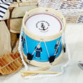 Load image into Gallery viewer, Vilac wooden toy drum for little sailors