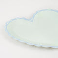 Load image into Gallery viewer, Pastel heart paper plate