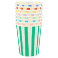 Load image into Gallery viewer, Striped paper cups