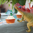 Load image into Gallery viewer, Muffin basket - Dinosaurs