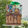 Load image into Gallery viewer, Pirates - cake decorations