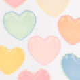 Load image into Gallery viewer, Pastel heart paper plate