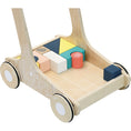 Load image into Gallery viewer, Wooden blocks in a cart