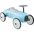Load image into Gallery viewer, Vilac foot-operated metal retro car, light blue