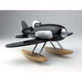 Load image into Gallery viewer, Vilac wooden seaplane, black