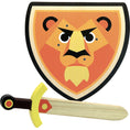 Load image into Gallery viewer, Vilac lion shield and sword