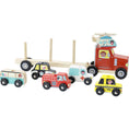 Load image into Gallery viewer, Vilac wooden cars, emergency vehicles - Load it up!