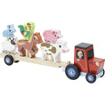 Load image into Gallery viewer, Vilac wooden tractor - Load it up!