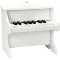 Load image into Gallery viewer, Vilac small white wooden toy piano