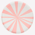 Load image into Gallery viewer, Striped paper plate