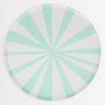 Load image into Gallery viewer, Striped paper plate