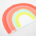 Load image into Gallery viewer, Rainbow napkin