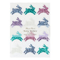 Load image into Gallery viewer, Meri Meri Glitter Bunny Stickers (8 sheets)
