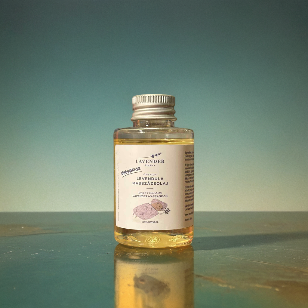Lavender baby oil for travel