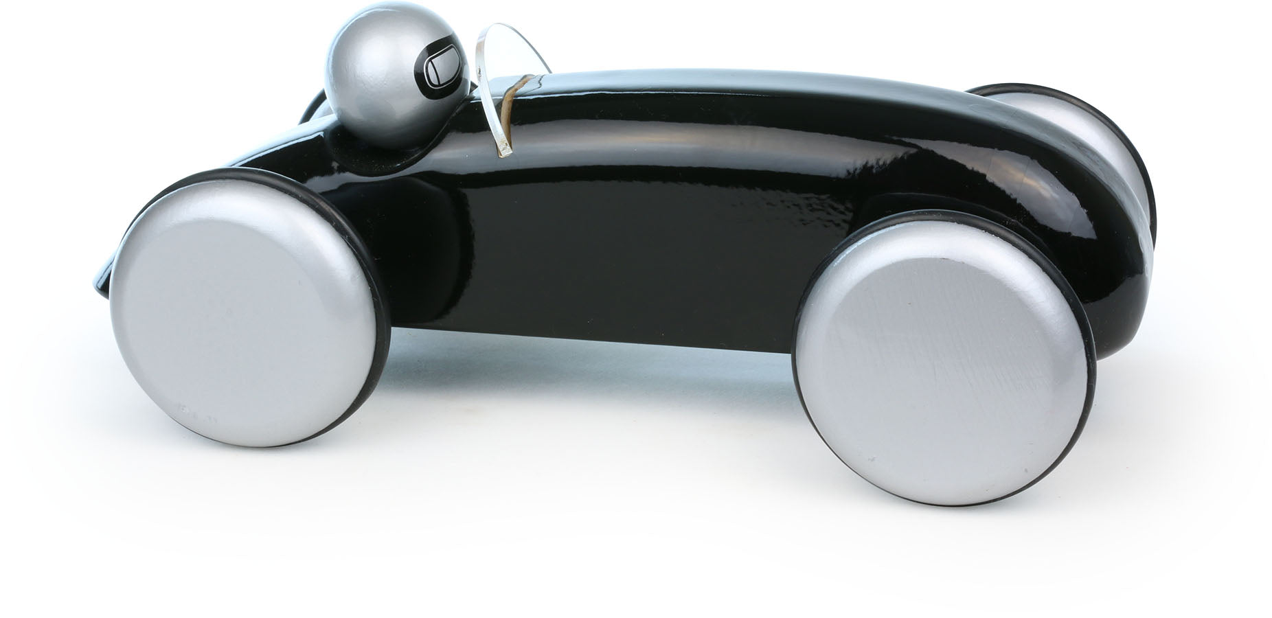 Vilac nagy fekete versenyautó fából