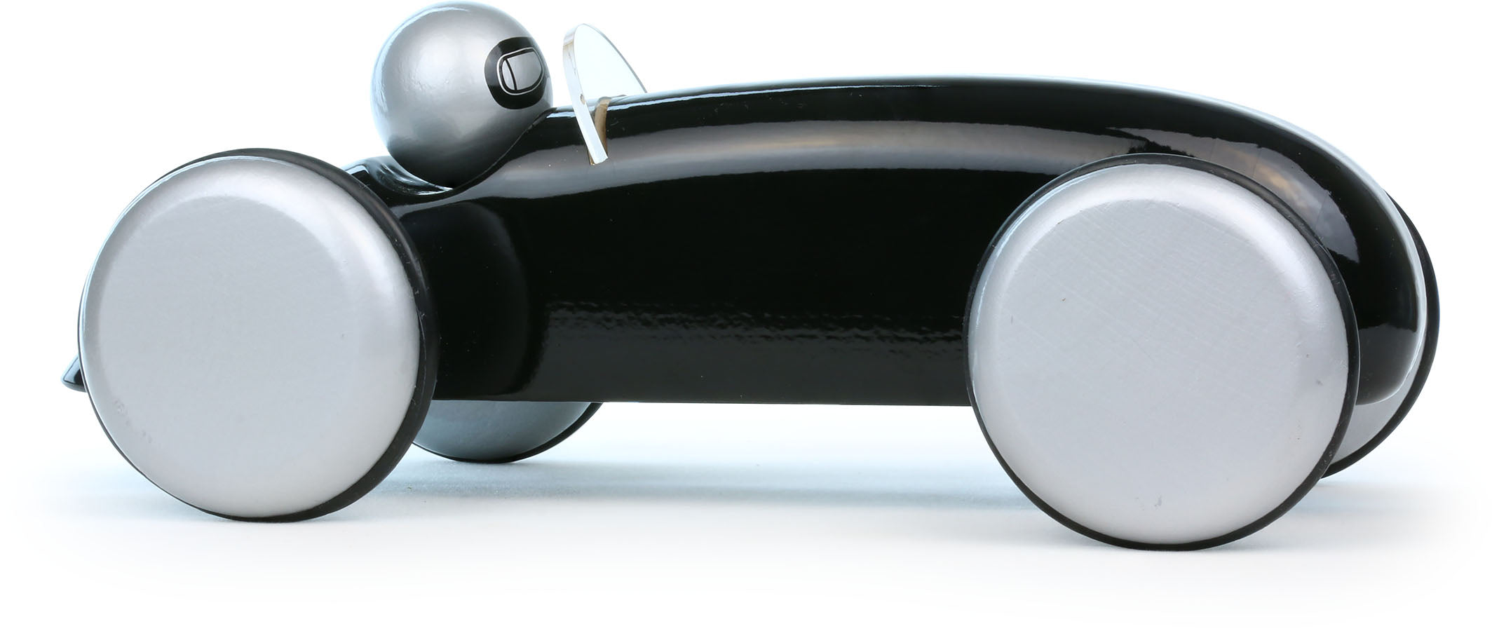 Vilac nagy fekete versenyautó fából