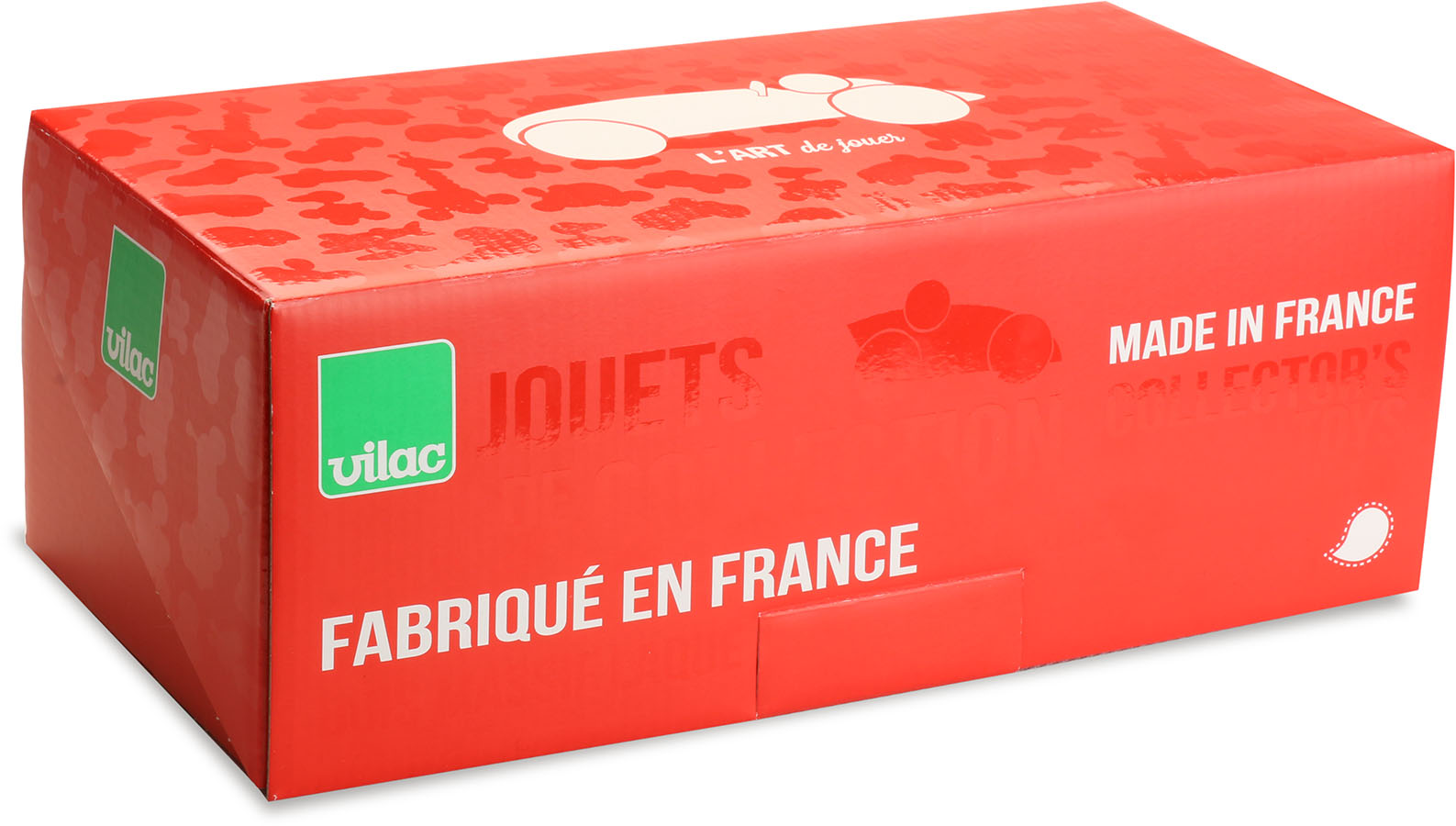 Vilac nagy fekete versenyautó fából