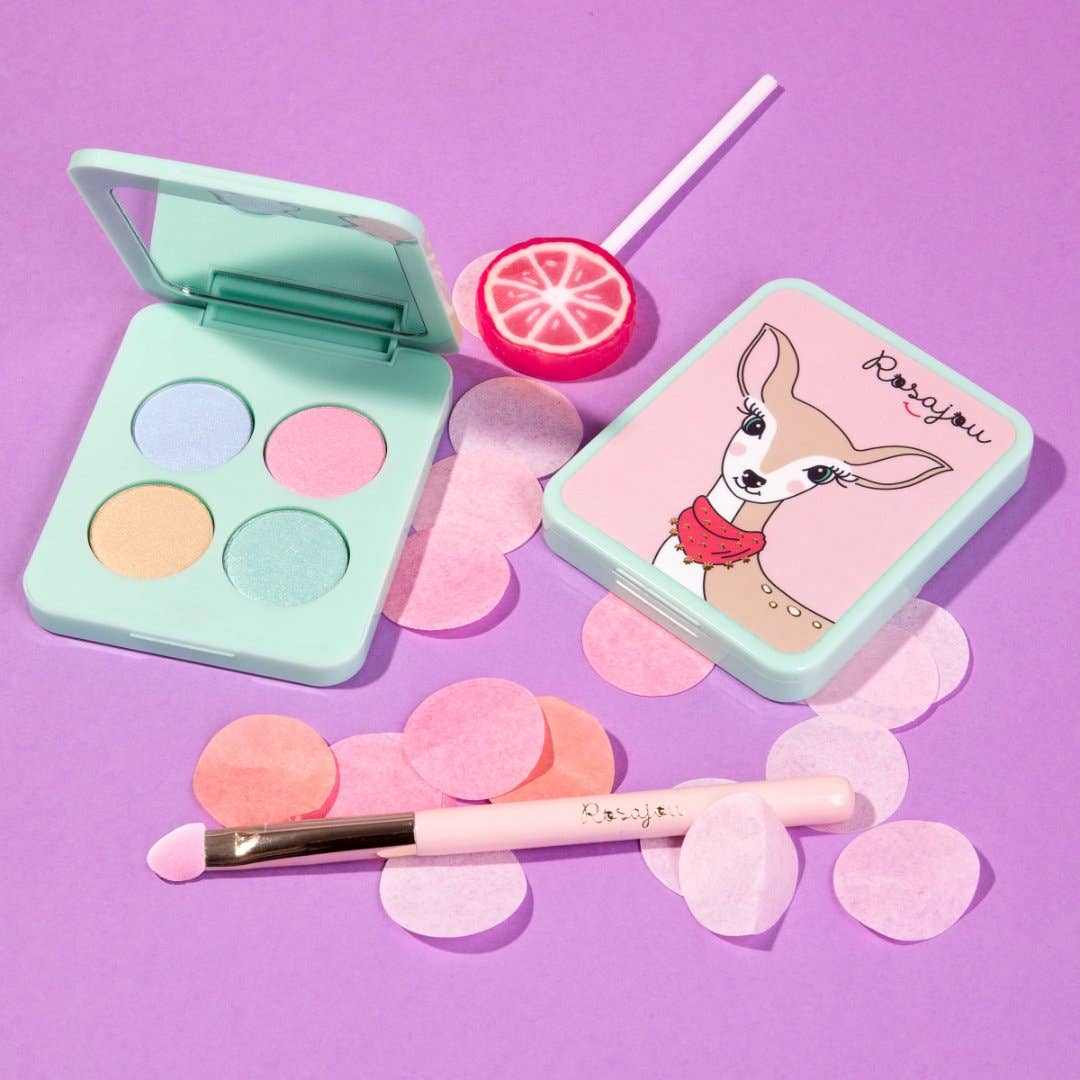 Rosajou vegán szemhéjpúder Gyerekeknek - 4 szín