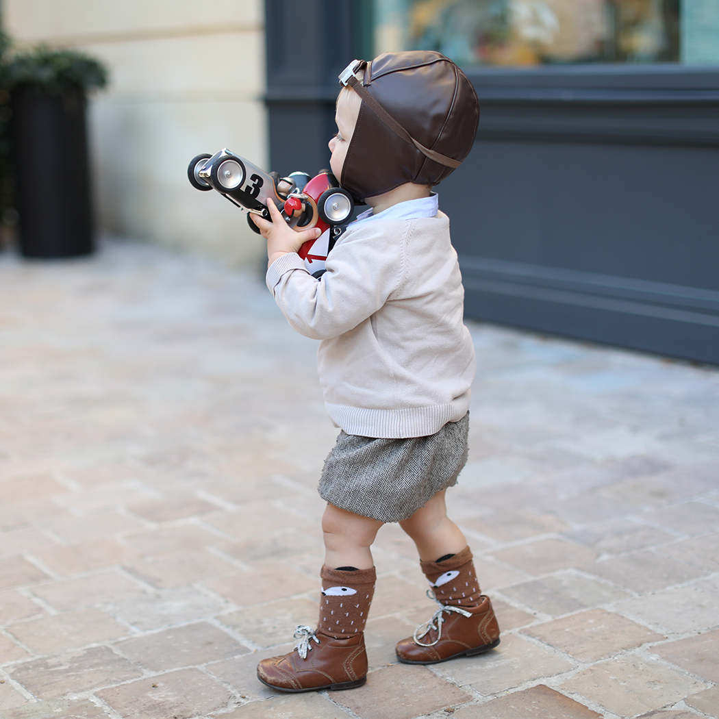 Baghera - Kis játékautó ezüst színben gyerekeknek - Racing Car Silver