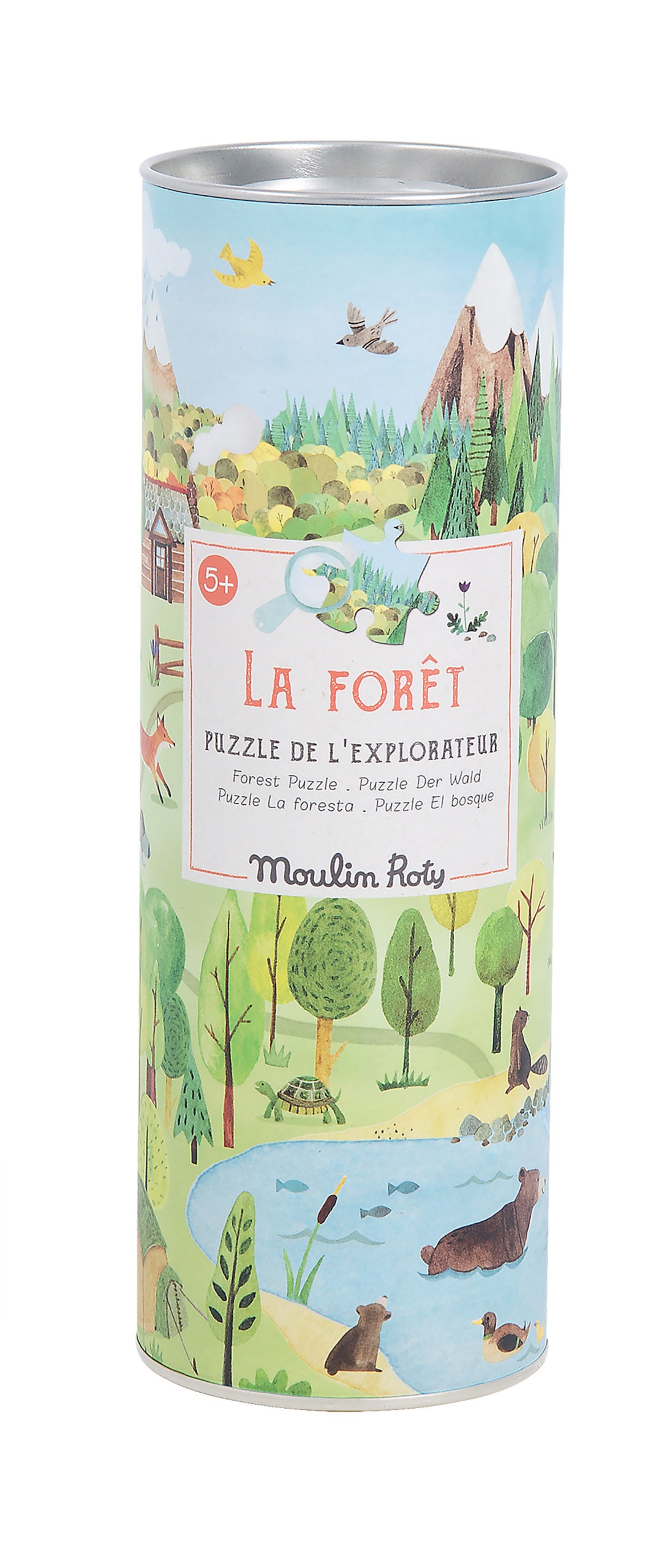 Moulin Roty puzzle - az erdő