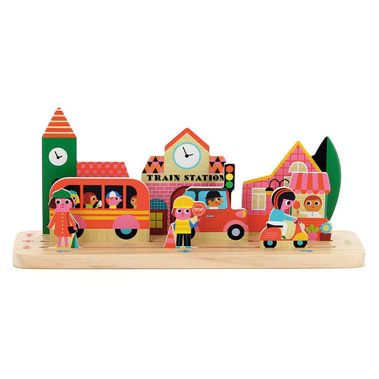 Vilac skill development game - Where is your place in the city?