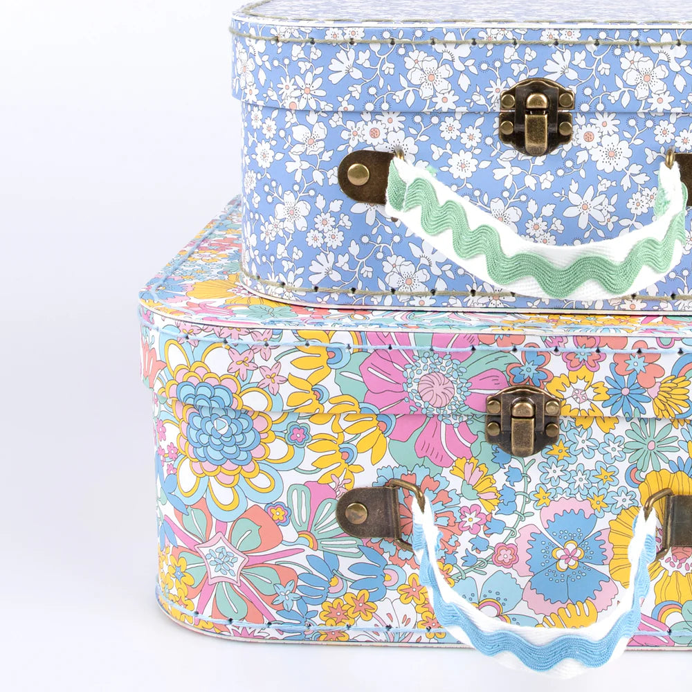 Meri Meri x Liberty paper suitcases