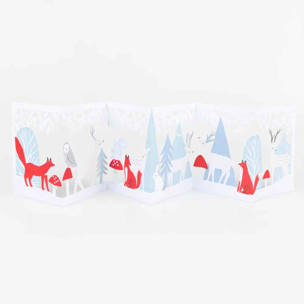 Winter Wonderland Accordion Card