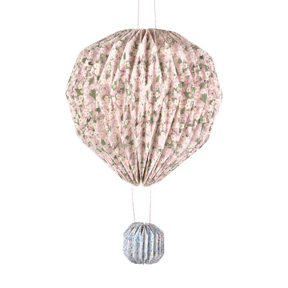 Meri Meri x Liberty origami balloon decorations