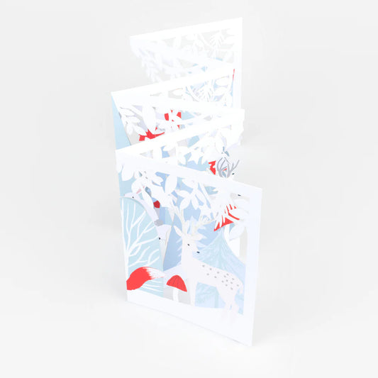 Winter Wonderland Accordion Card