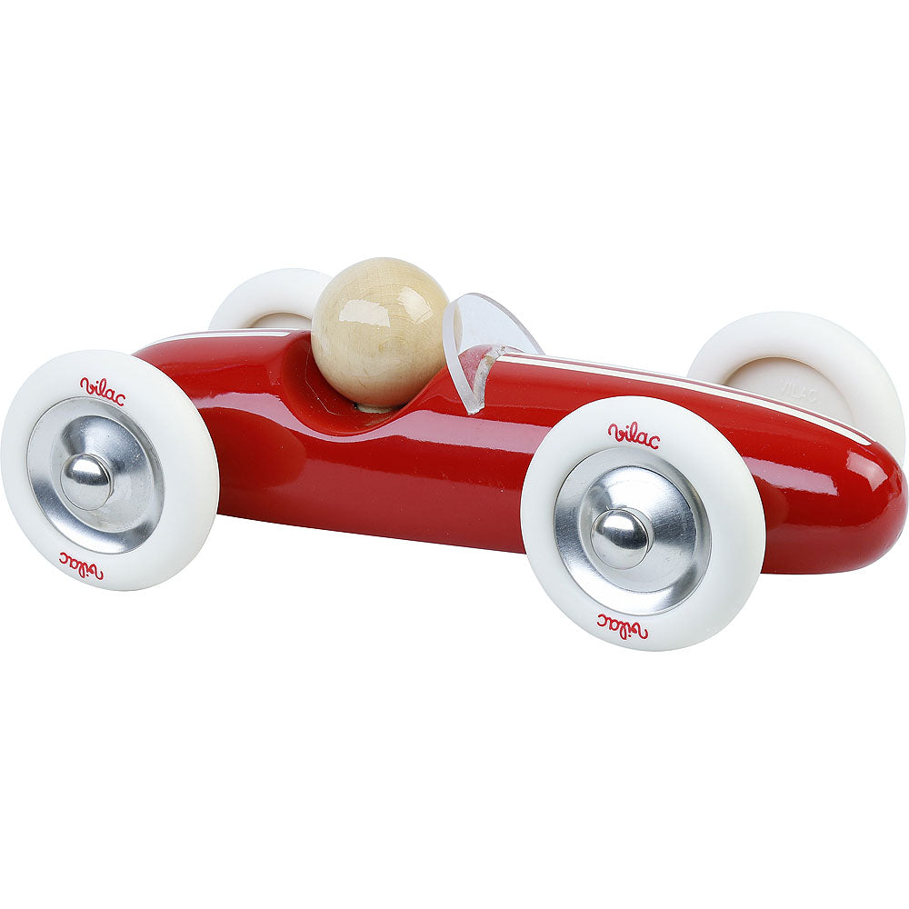 Vilac mini retró sportkocsi, piros